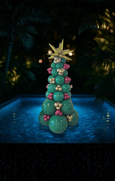 Floating Christmas Tree Balloon - Bali Floating Company - decorations