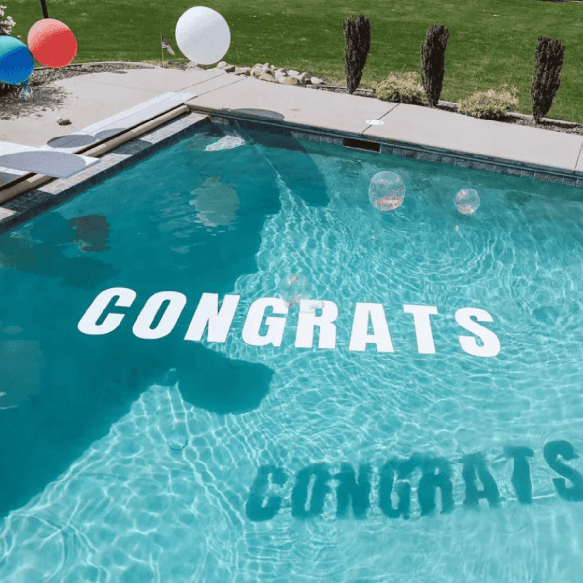 Floating Letters β Custom Pool Message Setup - Bali Floating Company - decorations