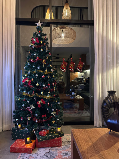 Classic Christmas Villa Setup in Bali