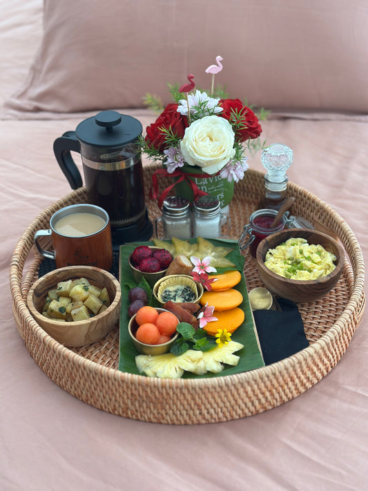 🇺🇸 🛏 American Breakfast in Bed - Bali Villa B&B Style Meal