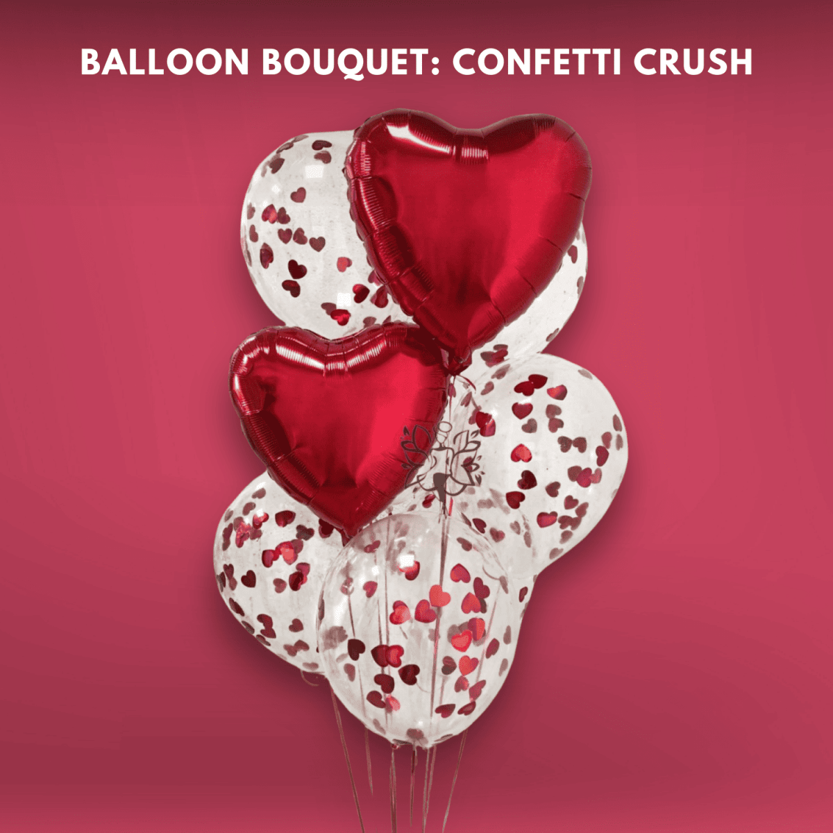 Balloon Bouquet Confetti Crush - Bali Floating Company - decorations