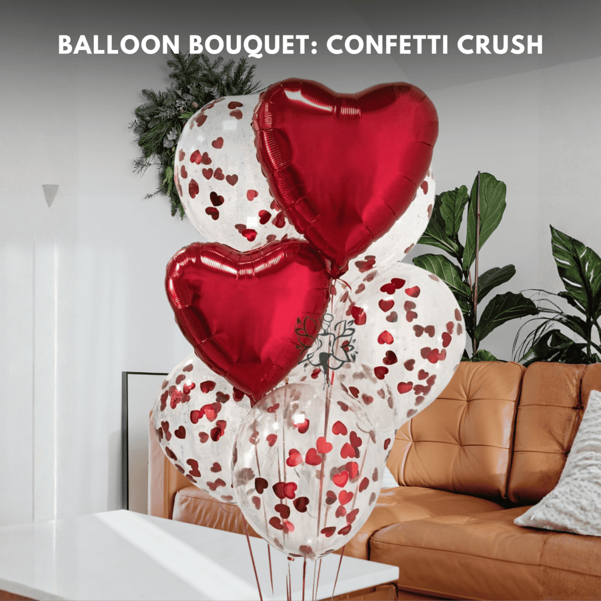 Balloon Bouquet Confetti Crush - Bali Floating Company - decorations