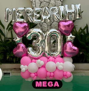 Balloon Centerpiece Size - Bali Floating Company - decorations