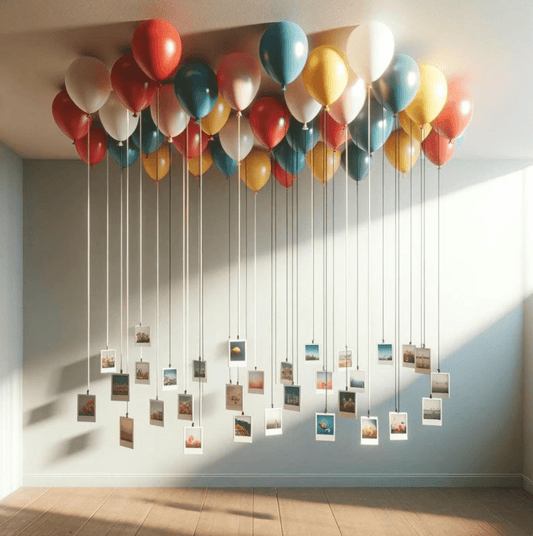 Balloons with Personalized Messages Setup - Bali Floating Company - decorations