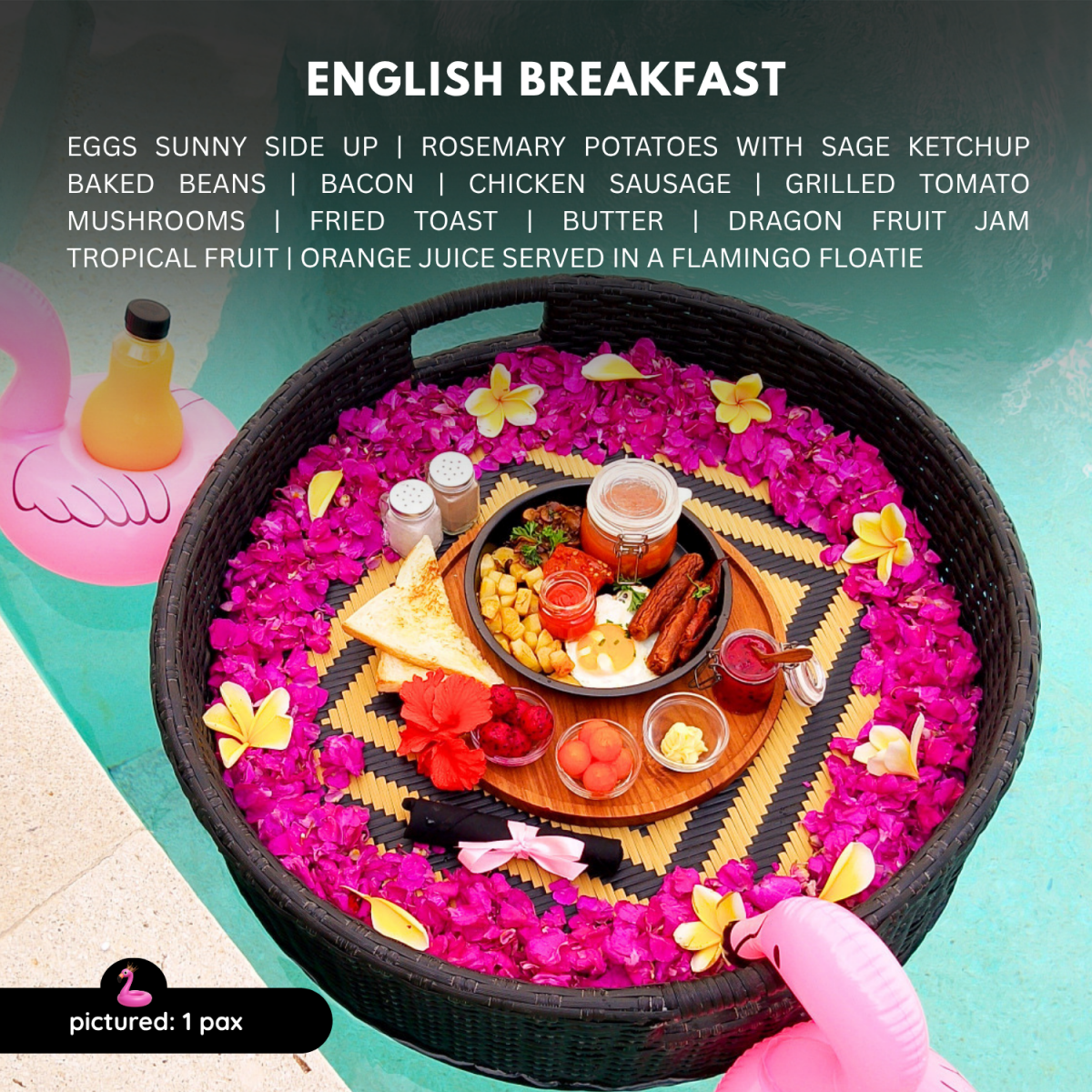 🍳🏴󠁧󠁢󠁥󠁮󠁧󠁿 Floating Full English Breakfast - Bali Floating Company - f&b
