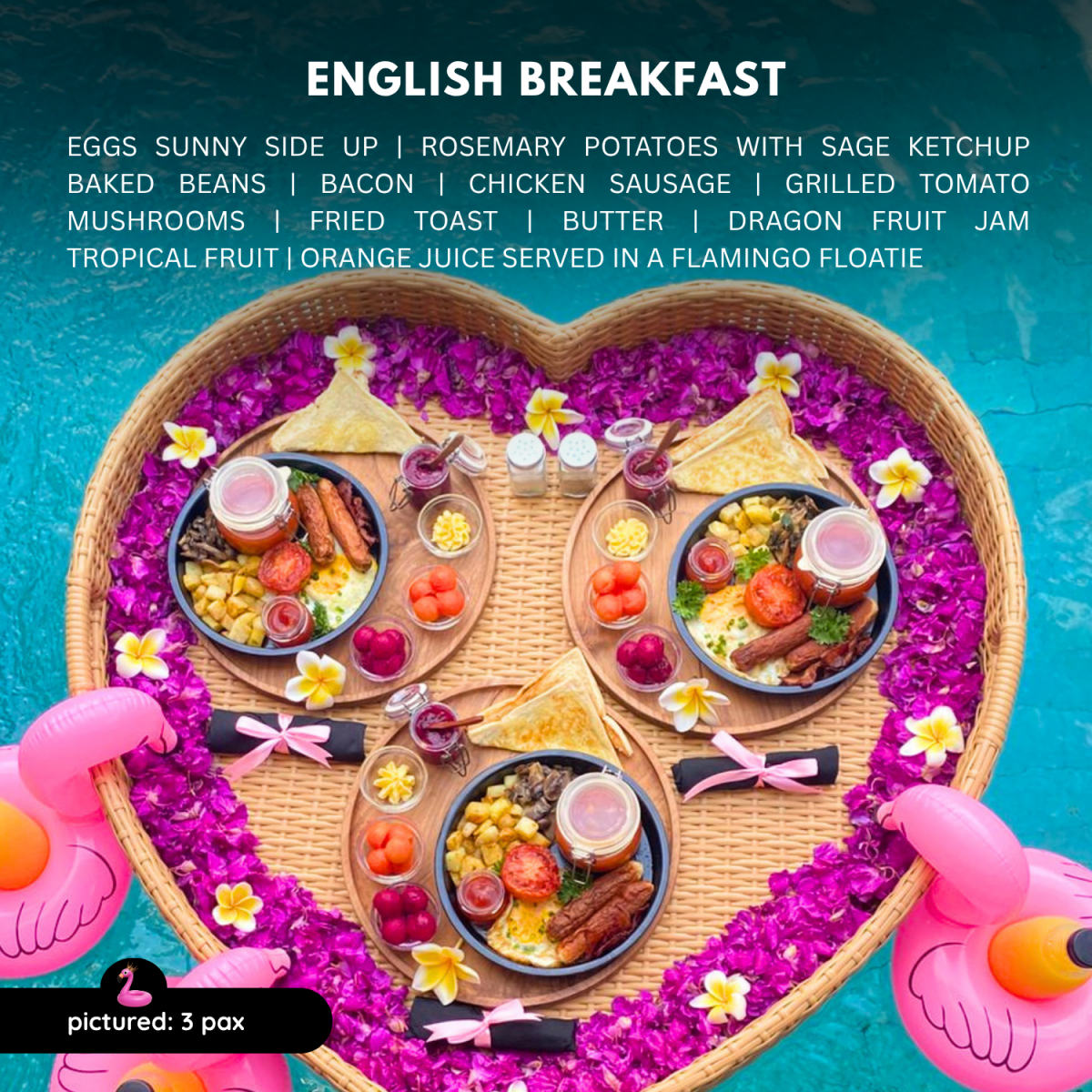 🍳🏴󠁧󠁢󠁥󠁮󠁧󠁿 Floating Full English Breakfast - Bali Floating Company - f&b