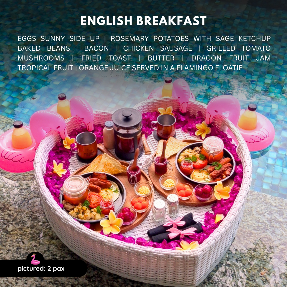 🍳🏴󠁧󠁢󠁥󠁮󠁧󠁿 Floating Full English Breakfast - Bali Floating Company - f&b
