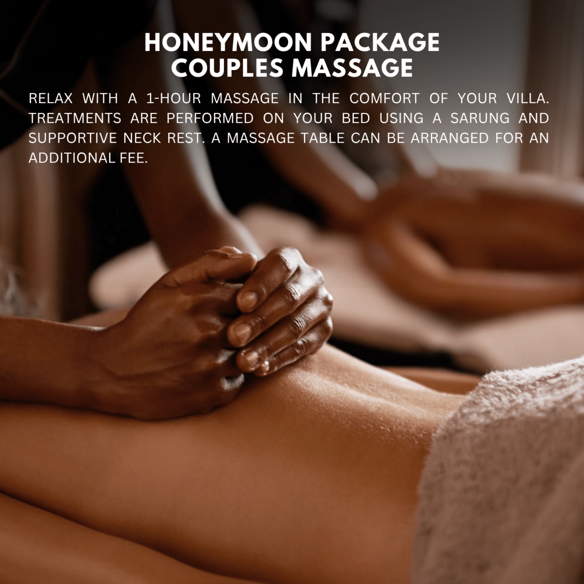 ❤️ Honeymoon Breakfast & Massage – Curated Romantic Villa Experience for Couples - Bali Floating Company - package