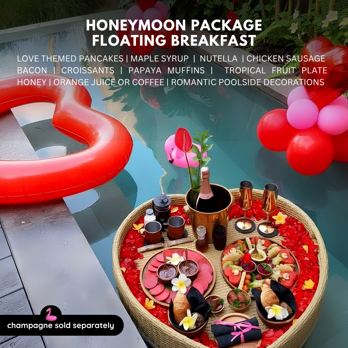 ❤️ Honeymoon Breakfast & Massage – Curated Romantic Villa Experience for Couples - Bali Floating Company - package