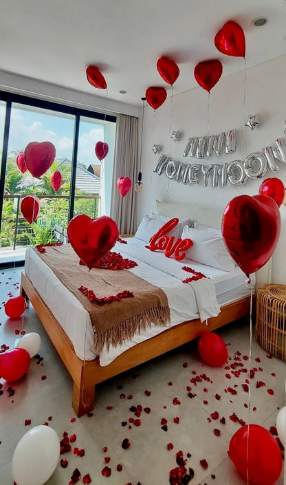 🎊 Indoor Room Decorations - Villa Room Setup - Bali Floating Kitchen - decorations