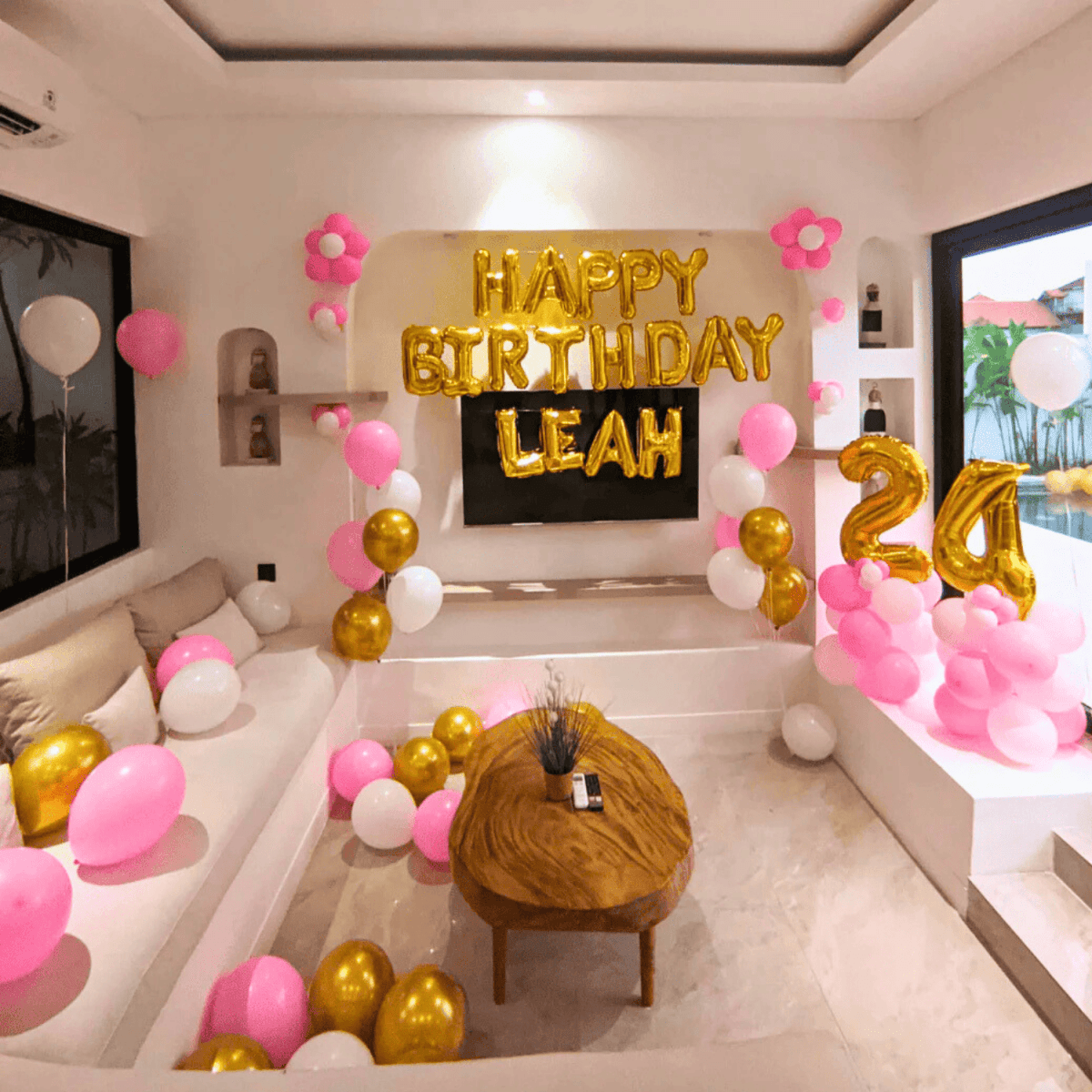 🎊 Indoor Room Decorations - Villa Room Setup - Bali Floating Company - decorations