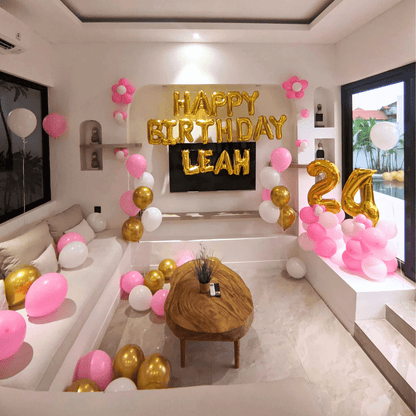 🎊 Indoor Room Decorations - Villa Room Setup - Bali Floating Kitchen - decorations