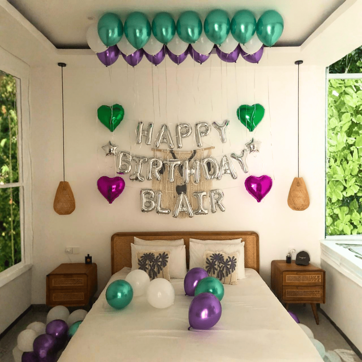🎊 Indoor Room Decorations - Villa Room Setup - Bali Floating Company - decorations