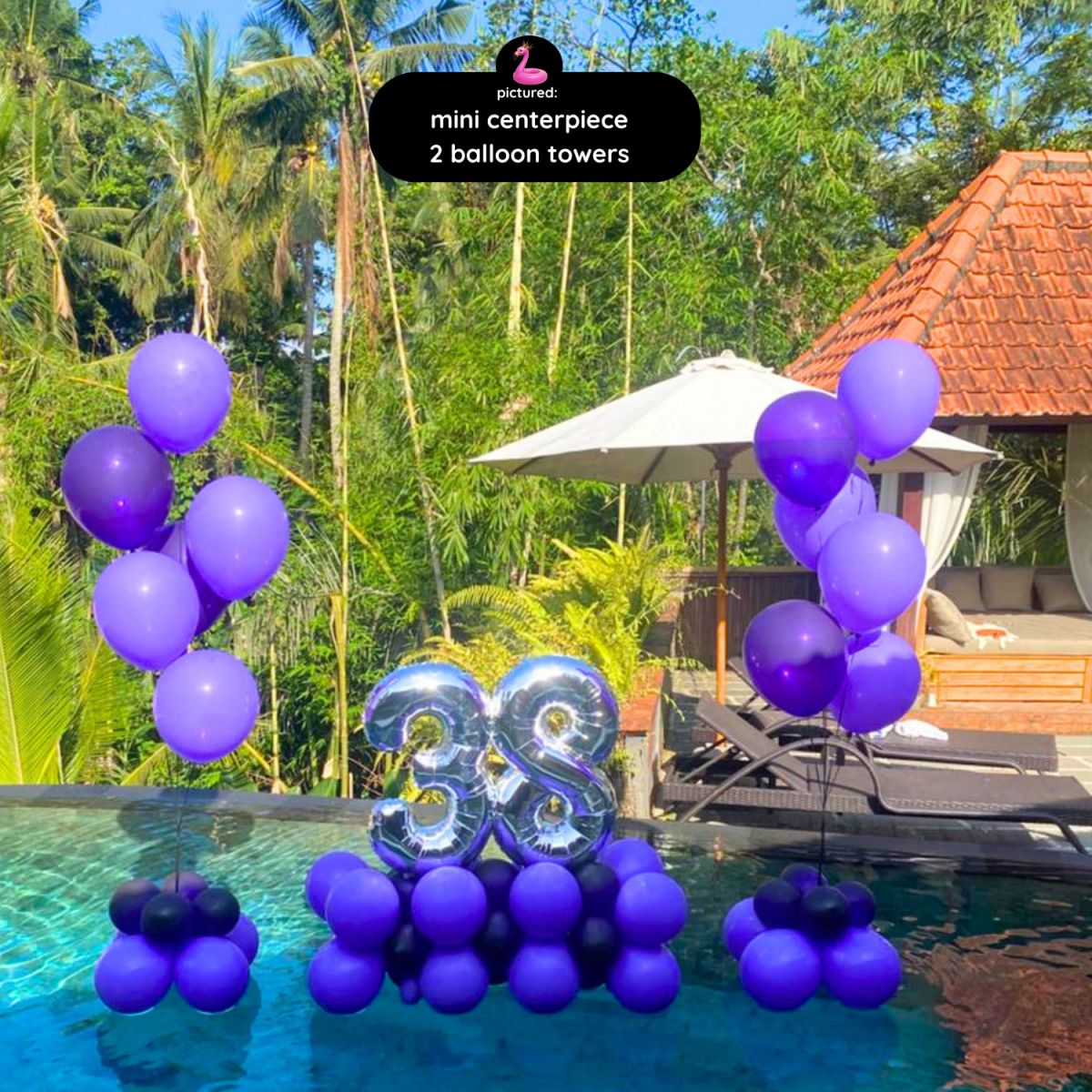 🎈 Pool Balloon Decoration Setup - Bali Floating Company - decorations