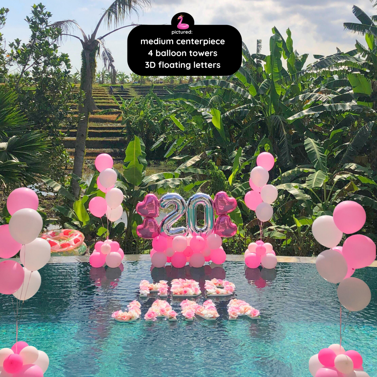 🎈 Pool Balloon Decoration Setup - Bali Floating Company - decorations
