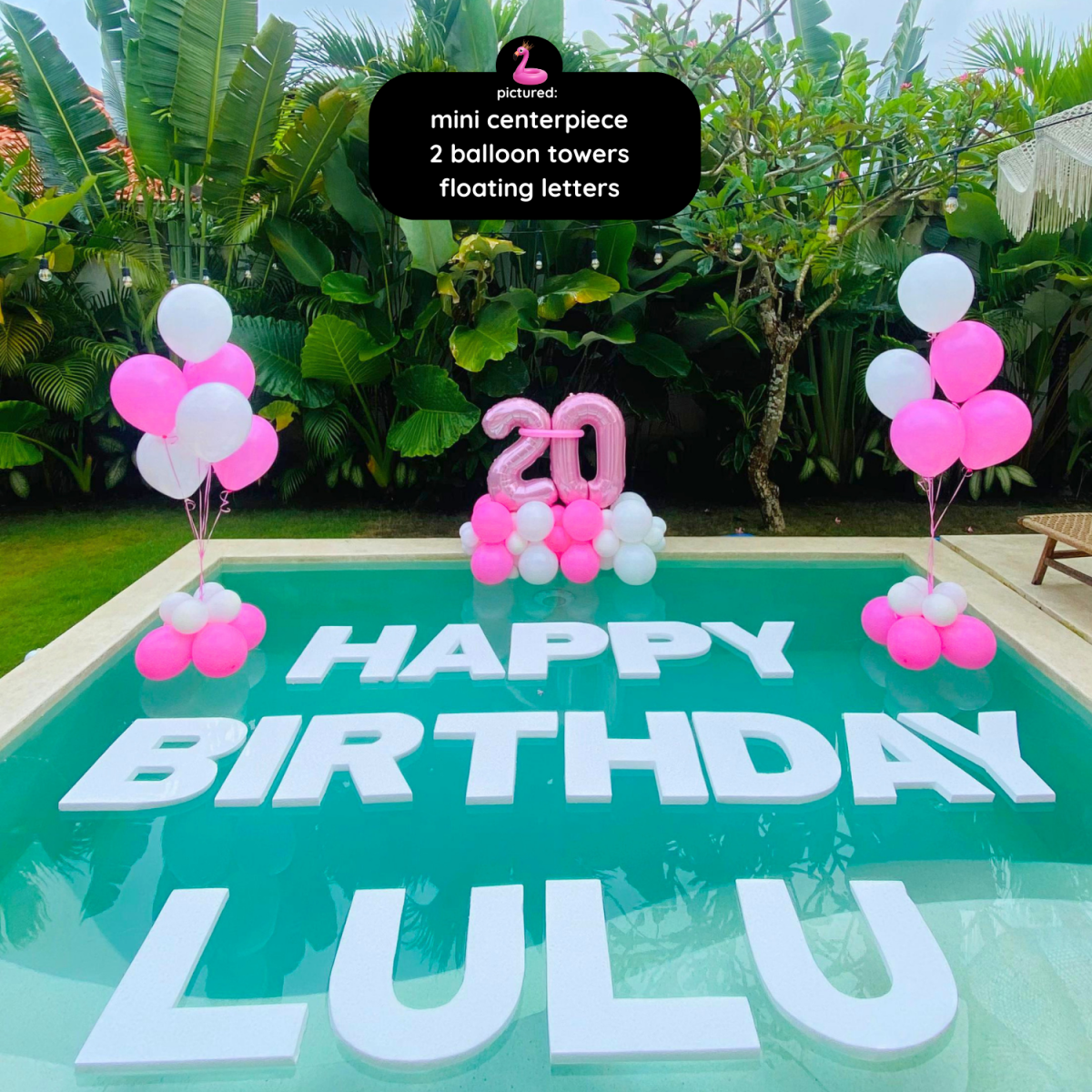 🎈 Pool Balloon Decoration Setup - Bali Floating Company - decorations