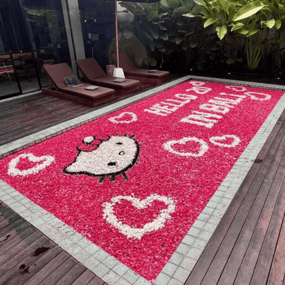 🌺 Pool Flower Decor – Tropical Floating Petals - Bali Floating Company - decorations