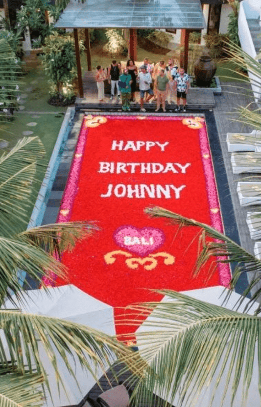 🌺 Pool Flower Decor – Tropical Floating Petals - Bali Floating Company - 