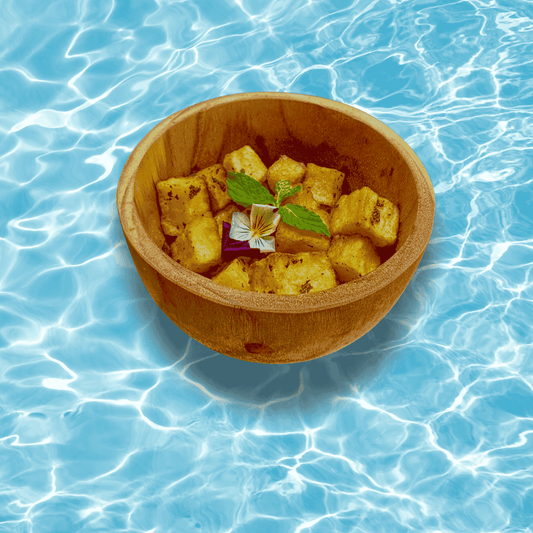 Rosemary and Brown Butter Potatoes with Sage - Bali Floating Kitchen - f&b