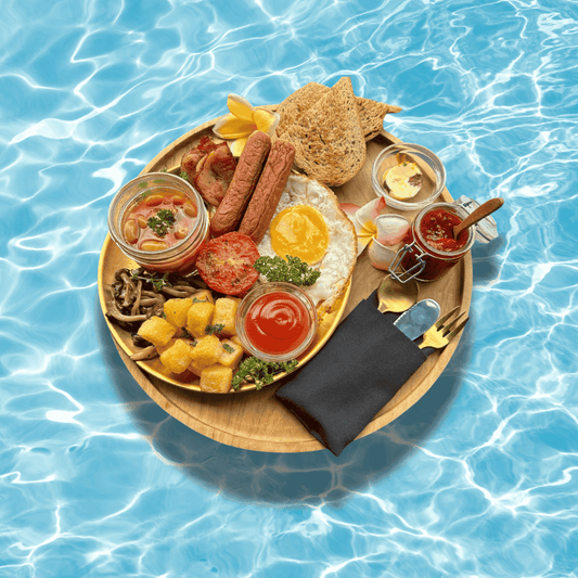 Vegetarian English Breakfast – Dietary Style - Bali Floating Kitchen - f&b